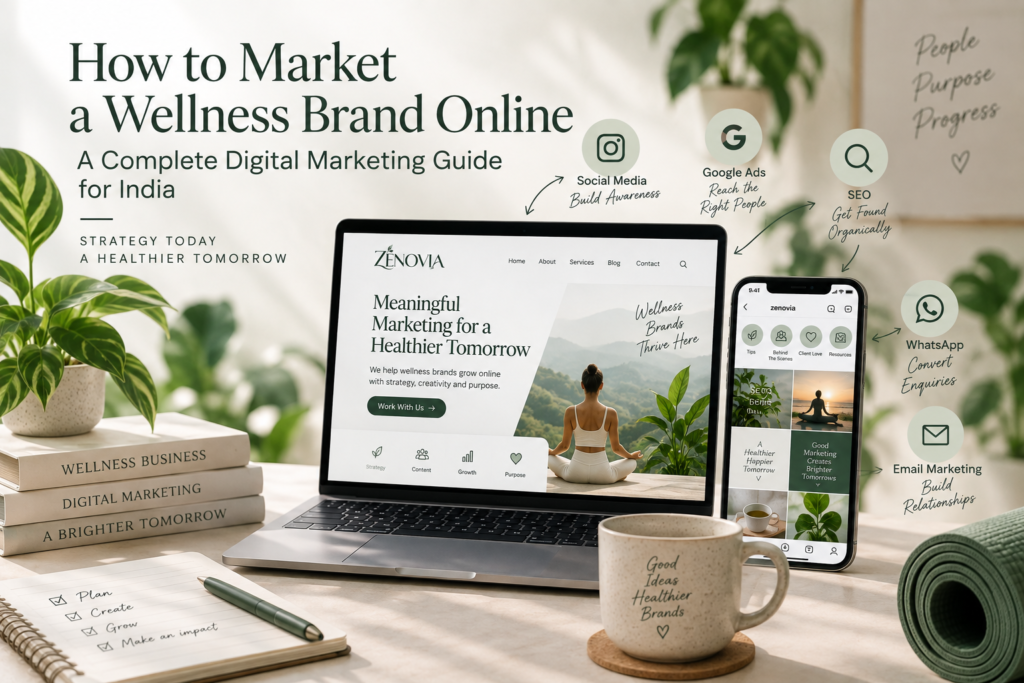 How to Market a Wellness Brand Online: A Complete Digital Marketing Guide for India wellness brands thrive online
