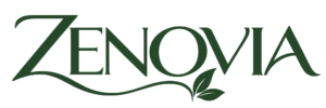 zenovia botanical wordmark